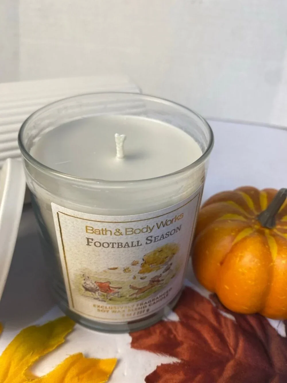“Football Season” Bath & Body Works New Single Wick Candle
